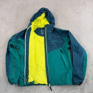 Musto‎ Evolution Waterproof Sailing Jacket Men Medium Mesh Lined Hooded RipStop